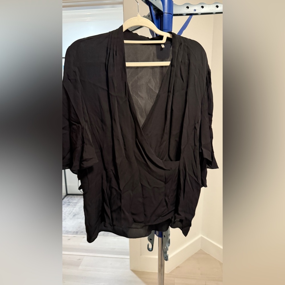 Elie Tahiri Elegant Black Women's Top